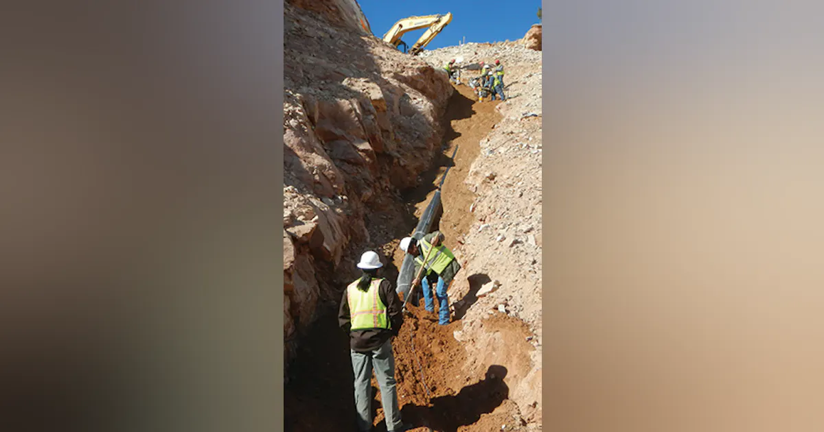 Digging Rough Stone Digging Hard Rock for Water | Stormwater Solutions