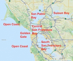 San Francisco Bay Map