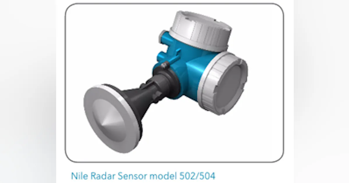 Waterlogging Sensor WaterLOG Releases New “Downward-Looking” Nile Series Radar Water Level ...