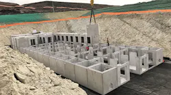 StormCapture installation at the Portola site in Lake Forest, CA