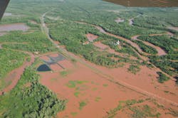 A 1000-year-storm event in 2016 inundated US Highway 2 and the Bad River Indian Reservation east of Ashland, WI. It&rsquo;s one of three major storm events to hit the south shore of Lake Superior during a six-year period.