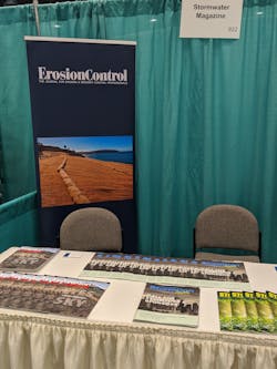 The final standalone issue of Erosion Control on offer at Stormwater’s booth. The final standalone issue of Erosion Control on offer at Stormwater’s booth.