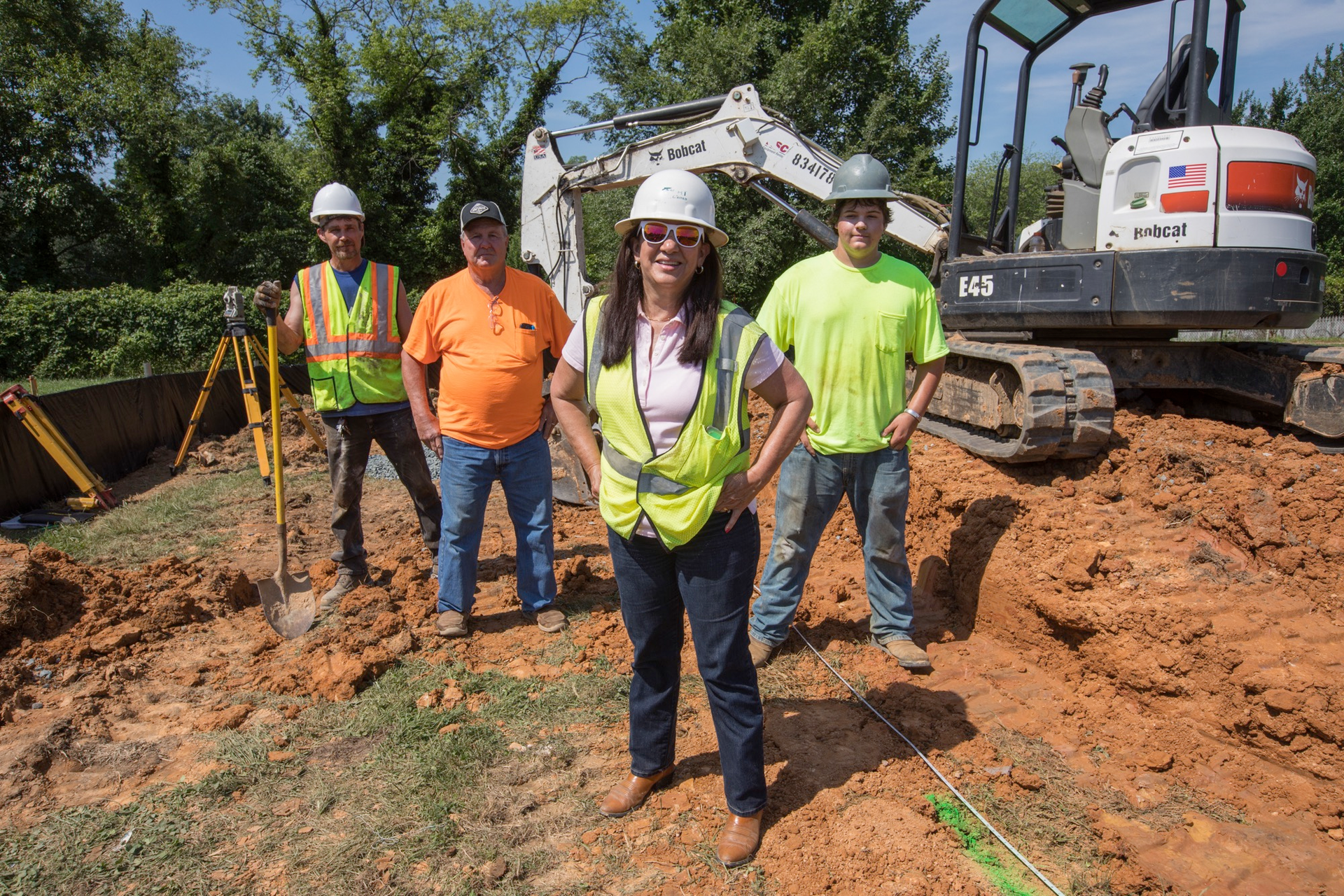 Celsue Construction (above) and the other firms pictured all participated in the CWP Mentor Prot&eacute;g&eacute; Program.