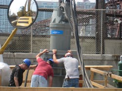 Installing the pump Installing the pump