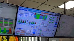 Operators monitor flows, operate the pumps, and use built-in surge predictor programming to stay ahead of flood events. Operators monitor flows, operate the pumps, and use built-in surge predictor programming to stay ahead of flood events.