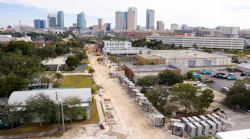 The Cypress Street Outfall project during construction.
