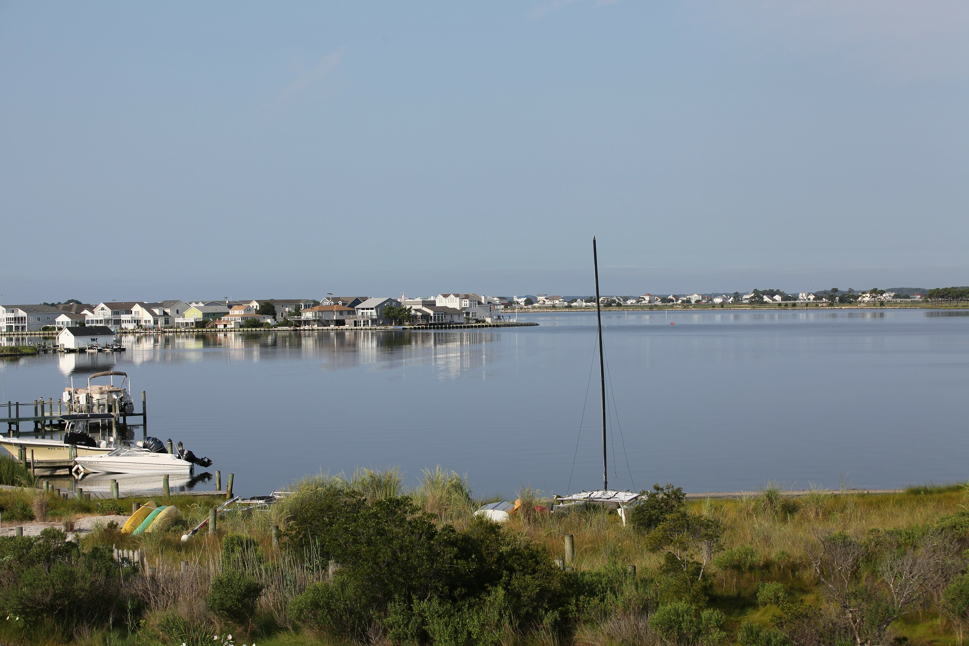 Fenwick Island, DE, sits on Little Assawoman Bay, one of several inland bays in Delaware that will receive funding from EPA.