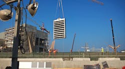 Dubai Storm Water Project Penstocks Being Craned Into Position Nov 2020