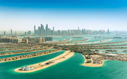 The Palm Jumeirah, Dubai, UAE The Palm Jumeirah, Dubai, UAE