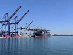 Port of Los Angeles.