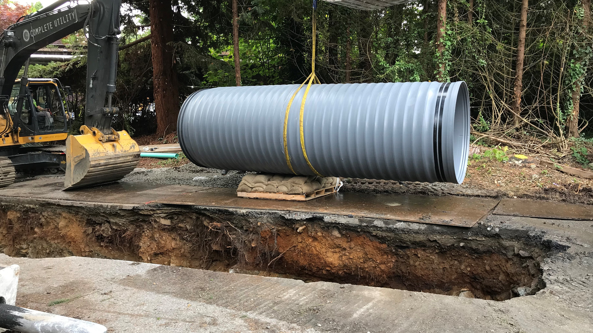 Polypropylene pipe, such as SaniTite&circledR; HP pipe from ADS being used in this West Vancouver project, is now included in British Columbia&rsquo;s Master Municipal Construction Documents (MMCD) for storm sewers and culverts.