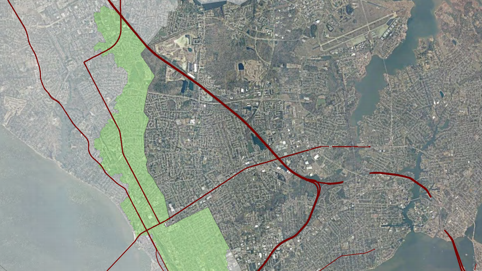 Newmarket Creek watershed.