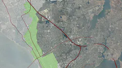 Newmarket Creek watershed. Newmarket Creek watershed.