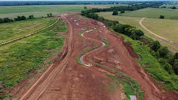 Drone shot of Willow Branch Drone shot of Willow Branch