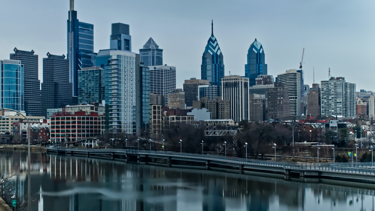 Landscape of Philadlephia, PA.