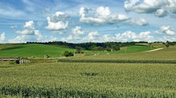 An unnamed field in Iowa. An unnamed field in Iowa.
