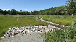 The finished restoration took place at the former site of the Armonk Bowling Alley.
