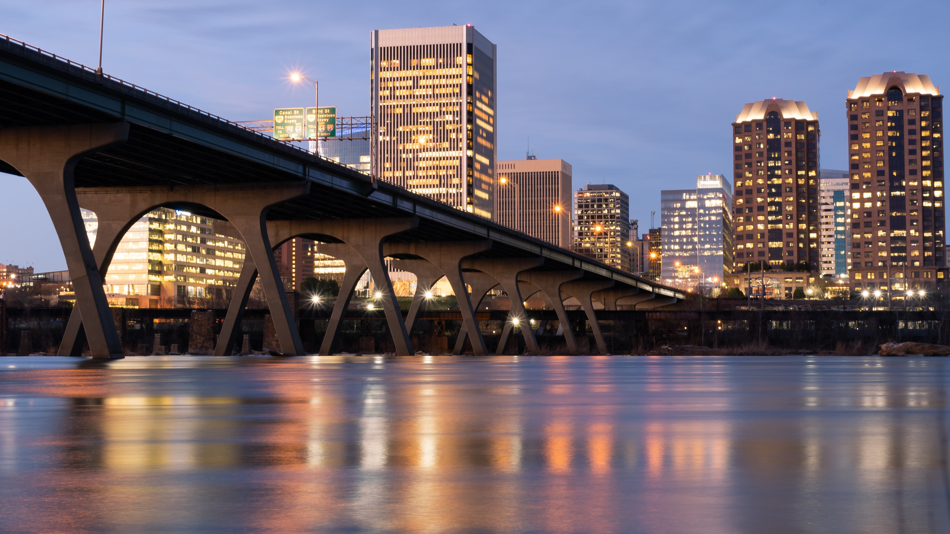 Skyline of Richmond, VA