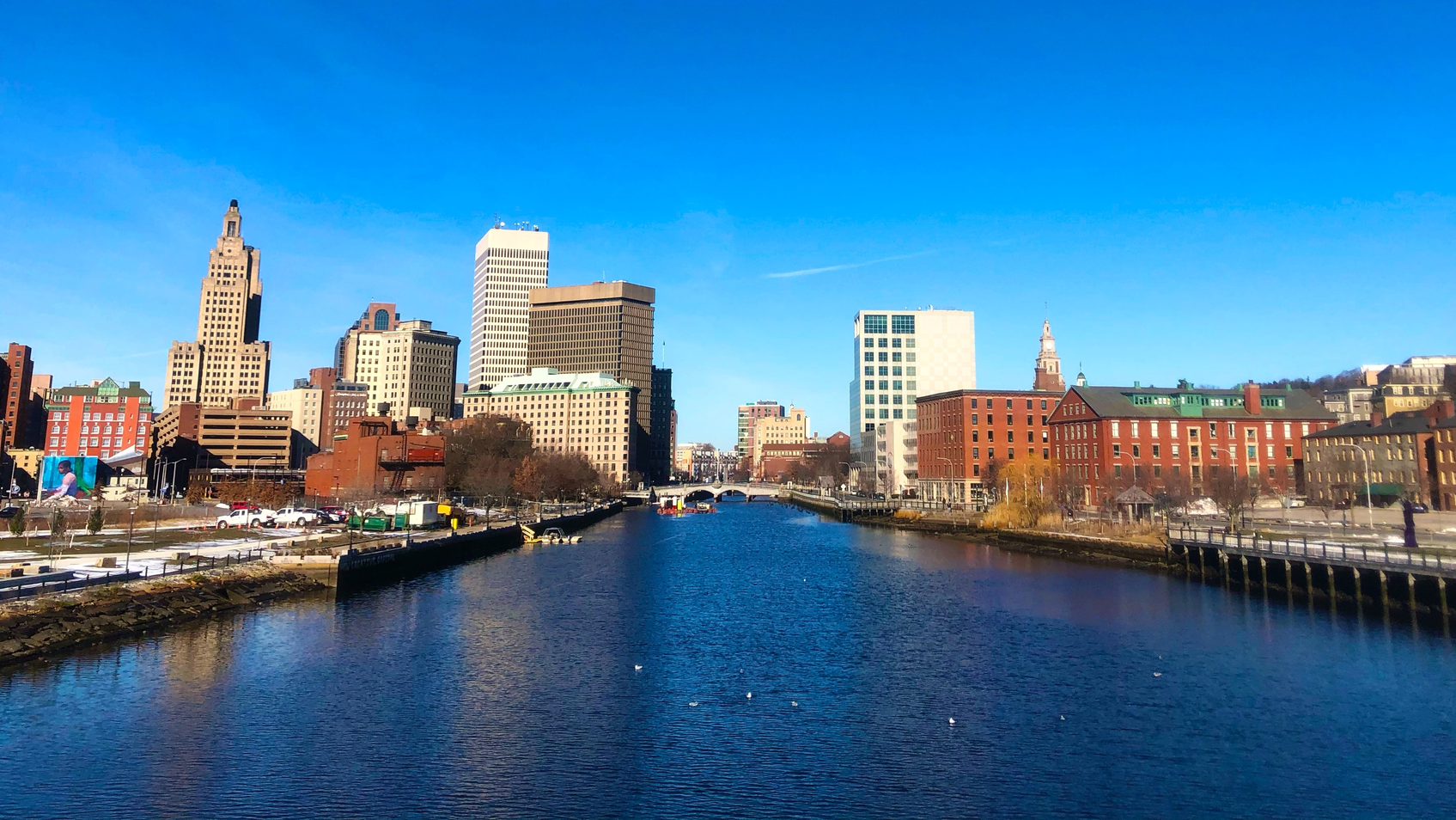 Landscape of Rhode Island.