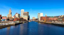 Landscape of Rhode Island.