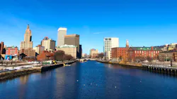 Landscape of Rhode Island.