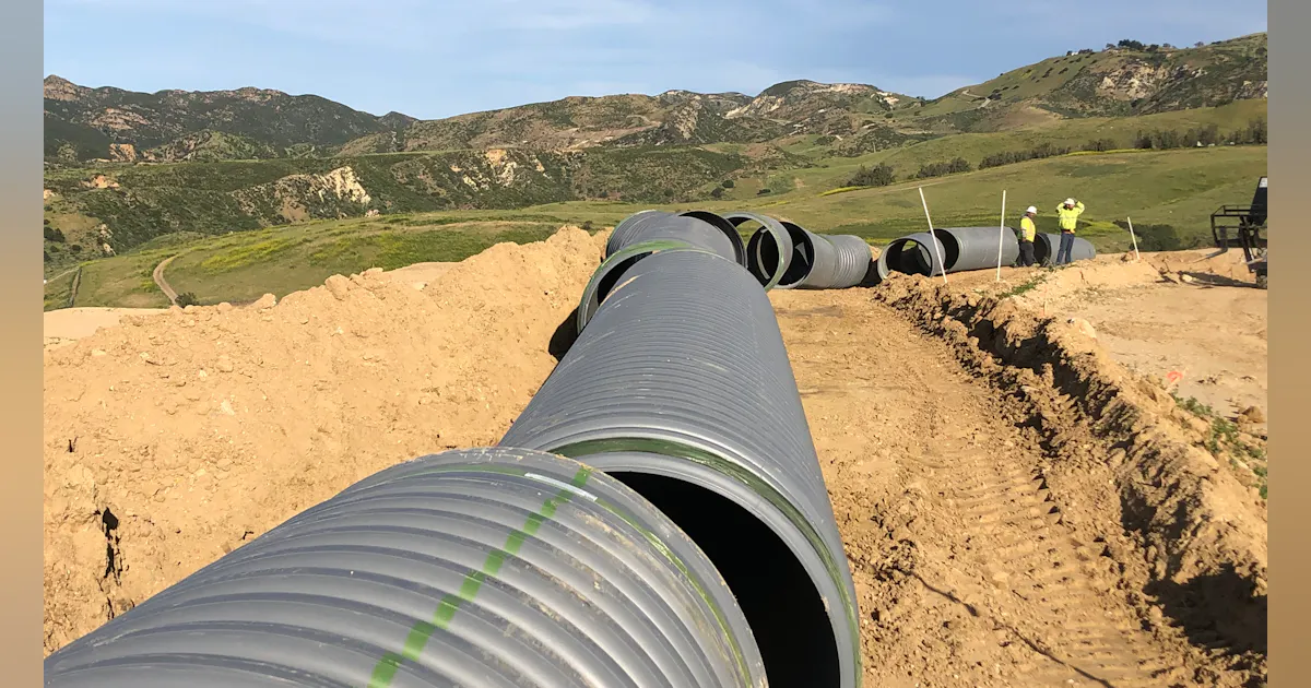 Long Distance Pipework Thermoplastic Pipe Points to Savings for New Los Angeles Community ...