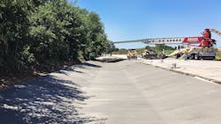 By utilizing the Curb Roller custom drum, the contractor estimates a cost savings of 40% and more than 740 man-power hours saved on the project. By utilizing the Curb Roller custom drum, the contractor estimates a cost savings of 40% and more than 740 man-power hours saved on the project.