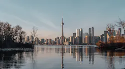 Skyline of Ontario, Canada.