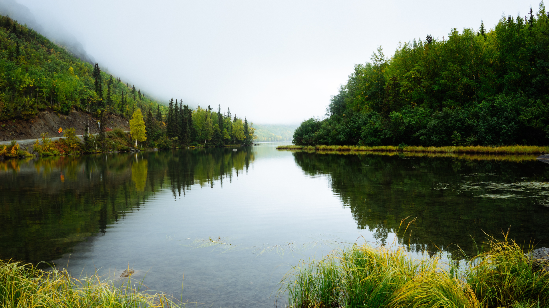A lake in Alaska.