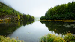 A lake in Alaska.
