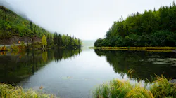 A lake in Alaska.