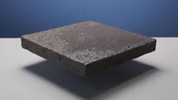 A visual of AquiPor's permeable material, as shared in one of its promotional videos. A visual of AquiPor's permeable material, as shared in one of its promotional videos.