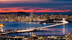 Skyline of San Francisco.