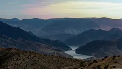 A photo of the Colorado River.