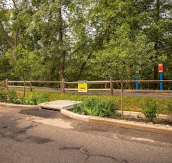 The TerraMod installation in Lakewood, N.J., uses minimal space to achieve significant stormwater management. The TerraMod installation in Lakewood, N.J., uses minimal space to achieve significant stormwater management.