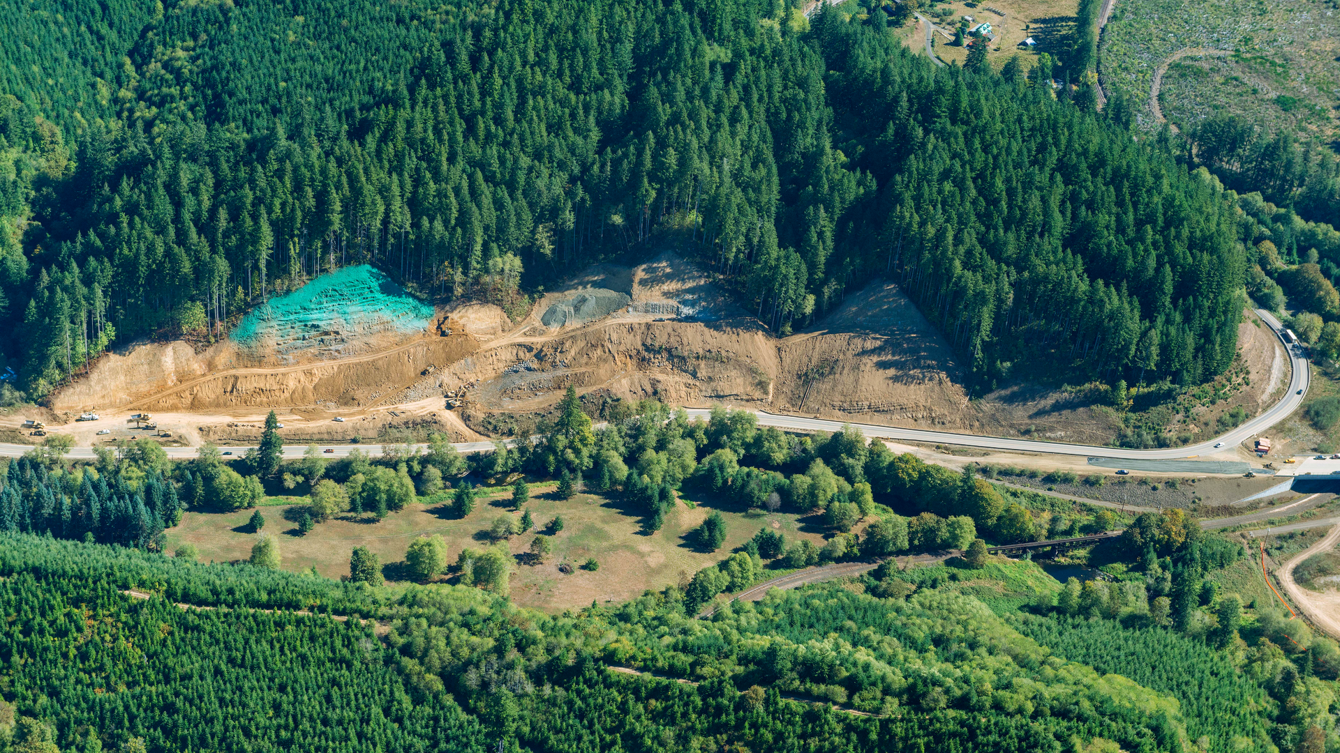 ODOT completed the Highway 20 project, including the construction of six miles of new roadway in the Fall of 2017.