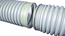 The HP Storm pipe features advanced polypropylene resin technology and a dual-wall profile design for high performance and increased stiffness. The HP Storm pipe features advanced polypropylene resin technology and a dual-wall profile design for high performance and increased stiffness.