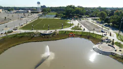 MWRD partnered with the Village of Niles to construct a relief storm sewer and surface and underground stormwater storage areas. The district is now seeking similar partnerships through its current call for projects. MWRD partnered with the Village of Niles to construct a relief storm sewer and surface and underground stormwater storage areas. The district is now seeking similar partnerships through its current call for projects.