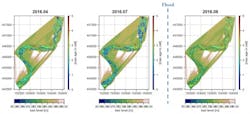 Vegetation dynamics in 2016. Vegetation dynamics in 2016.