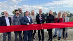 From left: Matt Hacker, Metropolitan Water District of Southern California; Marco Tule, Inland Empire Utilities Agency Board President; Gil Aldaco, Chino Basin Water Conservation District Board Treasurer; Curt Hagman, San Bernardino County Supervisor; Elizabeth Skrzat, CBWCD General Manager; Mark Ligtenberg, CBWCD Board President; Kati Parker, CBWCD Board Vice President; Teri Layton, CBWCD Board member; Amanda Coker, CBWCD Board member. From left: Matt Hacker, Metropolitan Water District of Southern California; Marco Tule, Inland Empire Utilities Agency Board President; Gil Aldaco, Chino Basin Water Conservation District Board Treasurer; Curt Hagman, San Bernardino County Supervisor; Elizabeth Skrzat, CBWCD General Manager; Mark Ligtenberg, CBWCD Board President; Kati Parker, CBWCD Board Vice President; Teri Layton, CBWCD Board member; Amanda Coker, CBWCD Board member.
