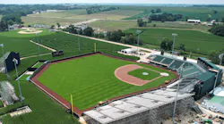 The completed stadium