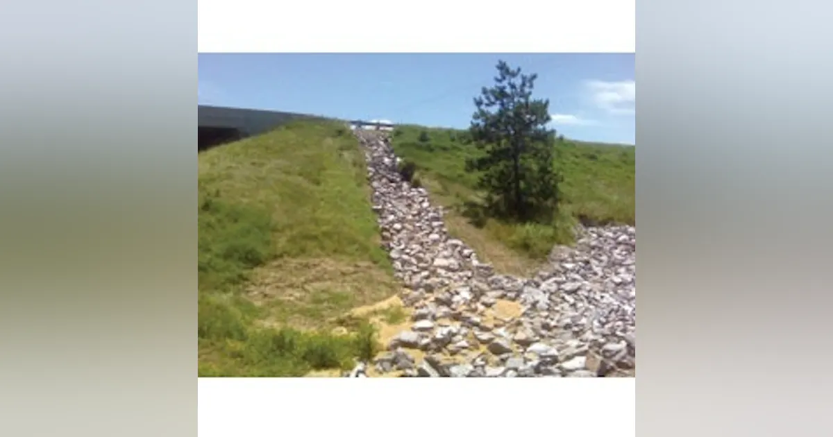 Outfall Control DOTs Use Ditch System to Repair Outfalls, Slope Failures | Stormwater ...