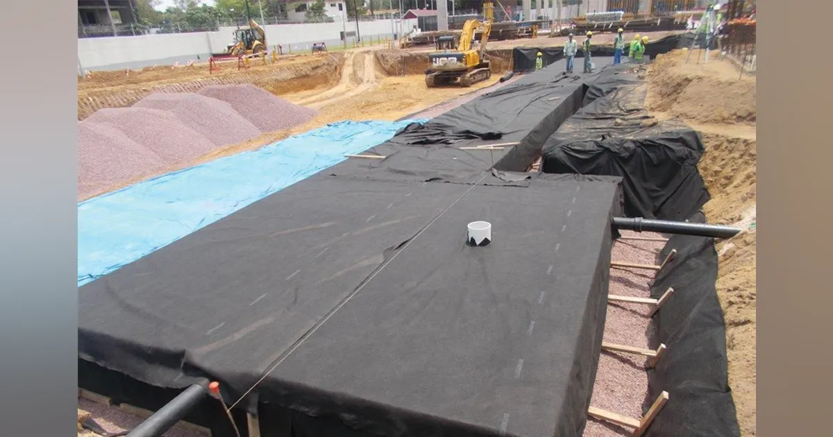 Construction Stream Storage Structure Storage System Made in the U.S., Installed Abroad | Stormwater Solutions