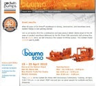 Godwin Pumps Launches Bauma site Stormwater Solutions