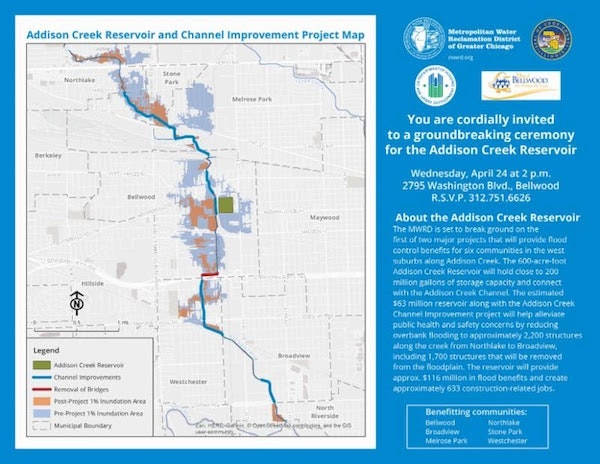 MWRD to Provide Flood Relief for Six Communities | Stormwater Solutions