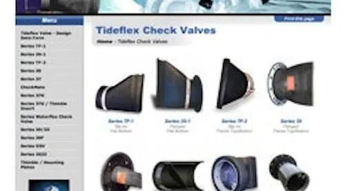 Red Valve Tideflex Diffusers Red Valve Company | Stormwater Solutions