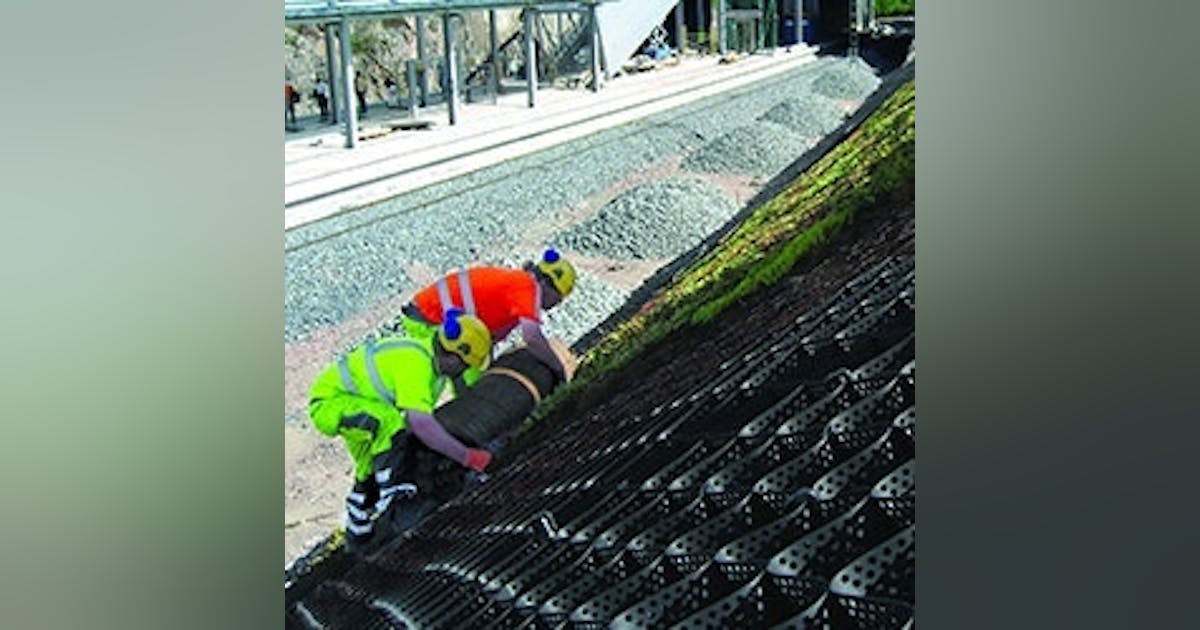 3D Deep Slope Erosion Control | Stormwater Solutions