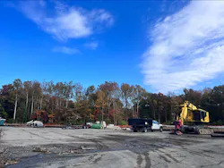 The Clean Water Partnership (CWP) team members start grading operations and construction planning for Nine Pond project in Hyattsville, MD. The CWP leads the efforts behind this stormwater infrastructure project, utilizing local businesses including Bald Eagle Partners, Soltesz, D & F Construction Company, SMI Environmental Site Services, Tina Boyd & Associates and CWP Mentor Protege Program Cohort 2 graduates, Clinton Sewer Experts, Inc. and Arya Civil, LLC. The Clean Water Partnership (CWP) team members start grading operations and construction planning for Nine Pond project in Hyattsville, MD. The CWP leads the efforts behind this stormwater infrastructure project, utilizing local businesses including Bald Eagle Partners, Soltesz, D & F Construction Company, SMI Environmental Site Services, Tina Boyd & Associates and CWP Mentor Protege Program Cohort 2 graduates, Clinton Sewer Experts, Inc. and Arya Civil, LLC.