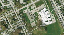 Generated with lidar and high-resolution imagery, this map displays the impervious surfaces on residents' and commercial property owners' land in Erie County, Ohio.