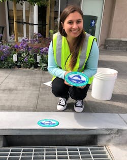 Communities are placing messages on storm drain inlets, such as markers with a &ldquo;No Dumping&rdquo; message affixed directly on the inlet.